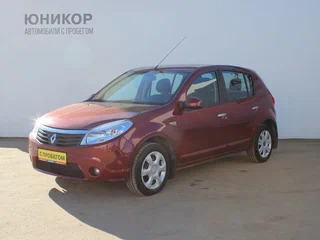 2011 Renault Sandero I, красный, 489000 рублей, вид 1