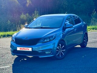 2015 Kia Rio III Рестайлинг, голубой, 795000 рублей, вид 1