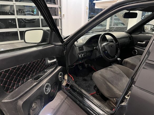 2008 Lada (ВАЗ) Priora I, чёрный - вид 20