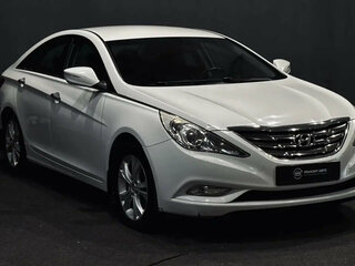 2011 Hyundai Sonata VI (YF), белый, 949000 рублей, вид 3