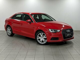 2019 Audi A3 III (8V) Рестайлинг, красный, 1890000 рублей, вид 3