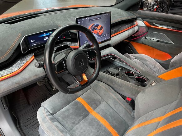 2023 Zeekr 001 100 kWh I, оранжевый, 5075000 рублей - вид 6