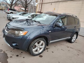 2008 Mitsubishi Outlander II, синий, 780000 рублей, вид 1