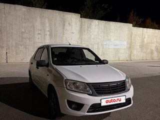 2014 Lada (ВАЗ) Granta I, белый, 315000 рублей, вид 2