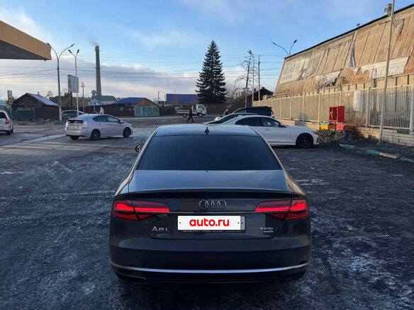 2014 Audi A8 Long III (D4) Рестайлинг, чёрный, 1600000 рублей - вид 5