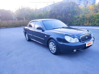 2006 Hyundai Sonata ТагАЗ IV (EF) Рестайлинг, чёрный, 370000 рублей, вид 3