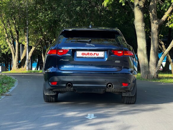 2019 Jaguar F-Pace I, синий, 2550000 рублей - вид 6