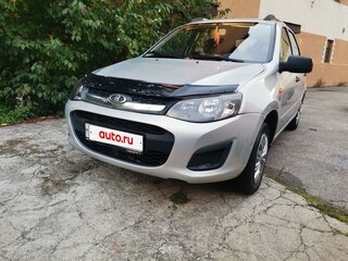 2014 Lada (ВАЗ) Kalina II, серебристый, 350000 рублей, вид 1