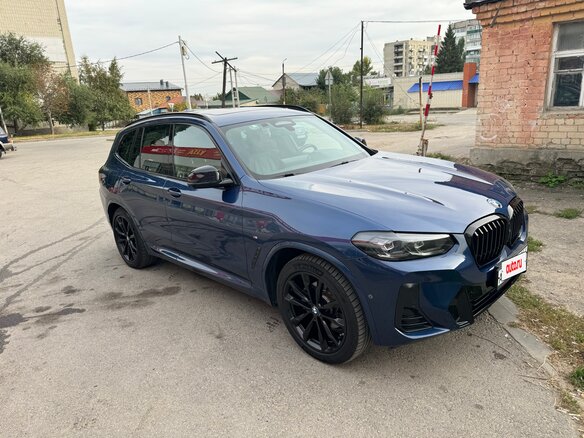 2022 BMW X3 30i xDrive III (G01) Рестайлинг, синий, 4700000 рублей - вид 2