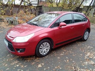 2009 Citroen C4 I Рестайлинг, красный, 350000 рублей, вид 1