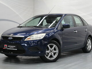 2010 Ford Focus II Рестайлинг, синий, 550000 рублей, вид 1