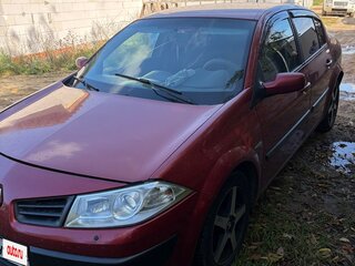 2006 Renault Megane II Рестайлинг, красный, 360000 рублей, вид 4