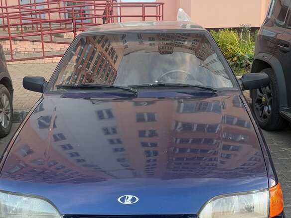 2003 Lada (ВАЗ) 2114, синий - вид 4