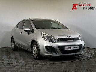 2011 Kia Rio III (Global market), серебристый, 729000 рублей, вид 3