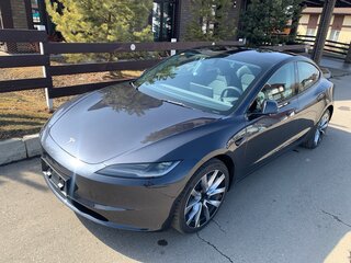 2024 Tesla Model 3 Long Range I Рестайлинг, серый, 6200000 рублей, вид 3