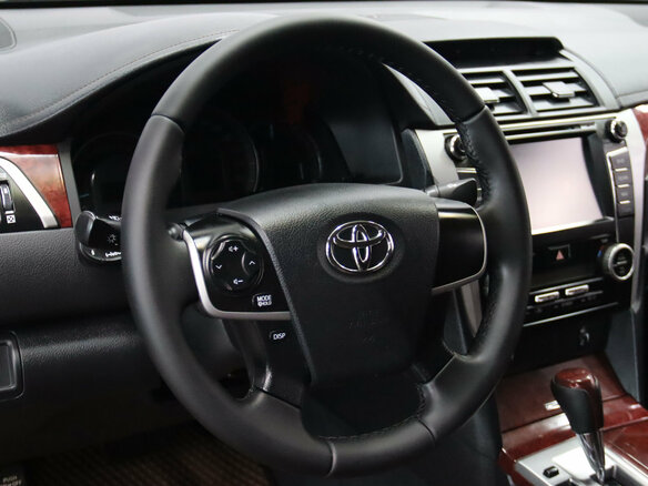 2012 Toyota Camry VII (XV50), чёрный, 1445170 рублей - вид 10