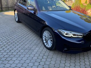 2021 BMW 5 серии 520d VII (G30/G31/G38) Рестайлинг, синий, 4499999 рублей, вид 3