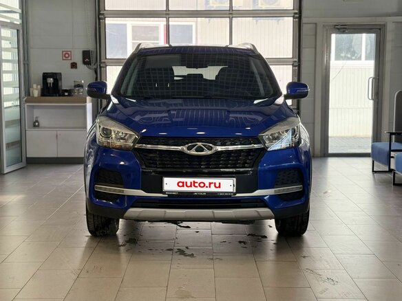 2022 Chery Tiggo 4 I Рестайлинг, синий - вид 1