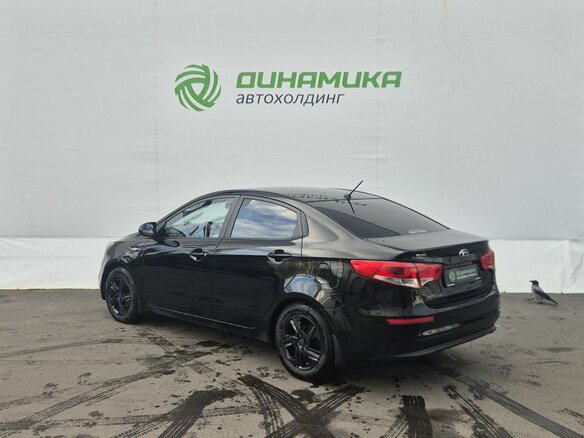 2016 Kia Rio III Рестайлинг, чёрный, 829000 рублей - вид 6