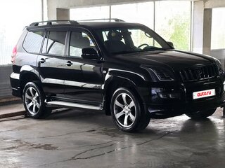 2008 Toyota Land Cruiser Prado 5-speed 120 Series Рестайлинг, чёрный, 3120000 рублей, вид 4