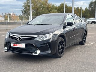 2016 Toyota Camry US Market VII (XV50) Рестайлинг, чёрный, 1790000 рублей, вид 1