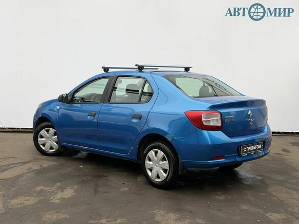 2014 Renault Logan II, синий, 539000 рублей - вид 6