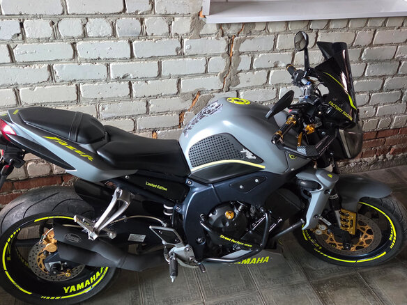 2007 Yamaha FZ1, серый, 650000 рублей - вид 7