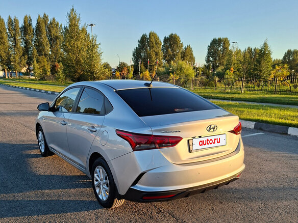 2021 Hyundai Solaris II Рестайлинг, серый, 1645000 рублей - вид 3