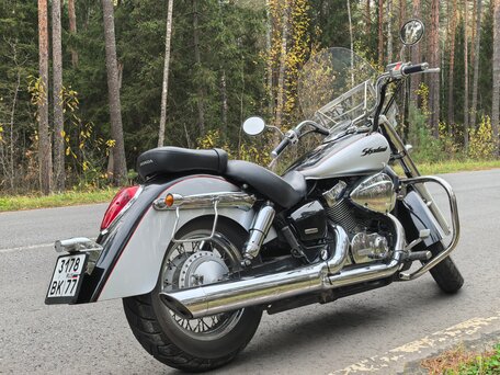 2004 Honda Shadow 750, серый, 473000 рублей, вид 5