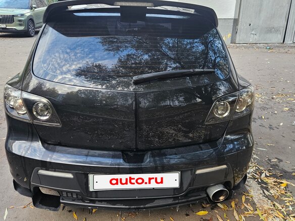 2008 Mazda 3 I (BK) Рестайлинг, чёрный, 800000 рублей - вид 4