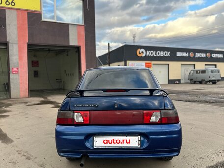 2007 Lada (ВАЗ) 2110, серебристый, 130000 рублей, вид 4