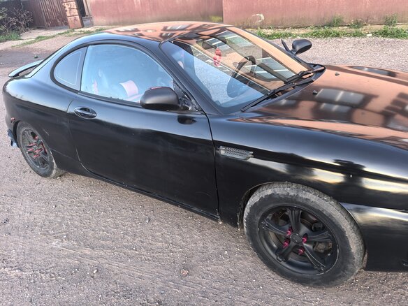 1997 Hyundai Tiburon I (RC), чёрный, 300000 рублей - вид 2