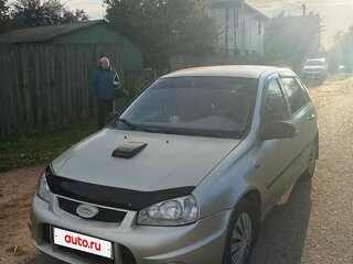 2008 Lada (ВАЗ) Kalina I, серый, 175000 рублей, вид 1