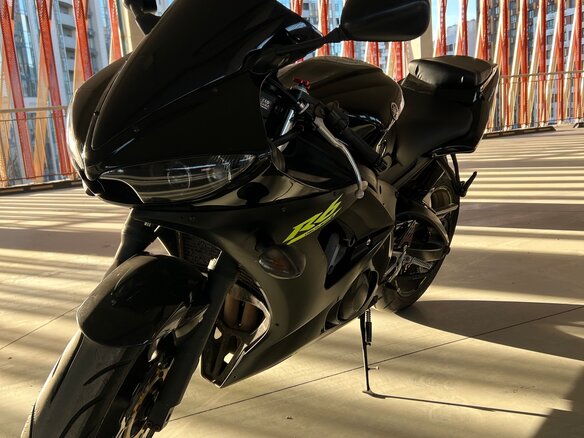 2003 Yamaha YZF-R6, чёрный, 470000 рублей - вид 5