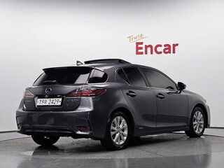 2015 Lexus CT 200h I Рестайлинг, серый, 1350000 рублей, вид 2