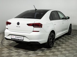 2021 Volkswagen Polo VI, белый, 1499585 рублей, вид 5