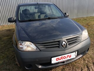 2008 Renault Logan I, серый, 355000 рублей, вид 4