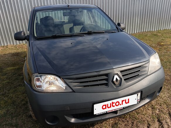 2008 Renault Logan I, серый - вид 4
