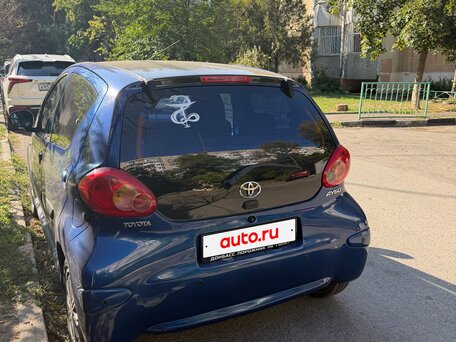 2008 Toyota Aygo I, синий, 680000 рублей, вид 5