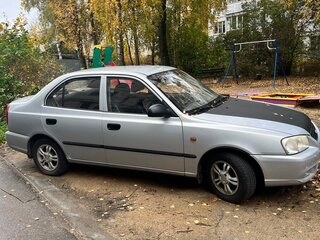 2008 Hyundai Accent ТагАЗ II, серый, 400000 рублей, вид 1