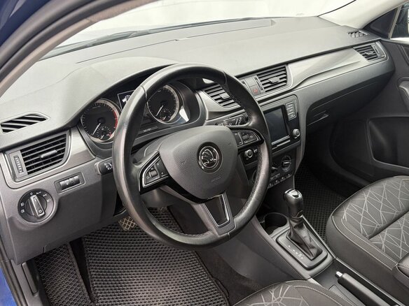 2018 Skoda Rapid I Рестайлинг, синий, 1199000 рублей - вид 10