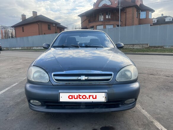 2008 Chevrolet Lanos I, серый - вид 1