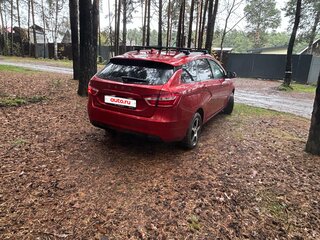 2019 Lada (ВАЗ) Vesta SW I, красный, 899000 рублей, вид 4