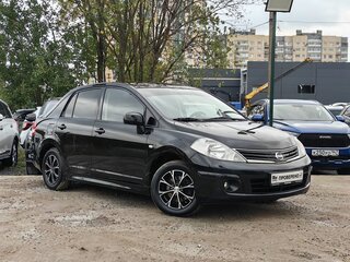 2011 Nissan Tiida I Рестайлинг, чёрный, 499000 рублей, вид 3