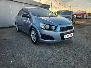 2013 Chevrolet Aveo II, голубой, 448000 рублей, вид 4