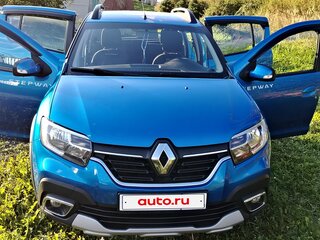 2019 Renault Sandero Stepway II Рестайлинг, синий, 1319000 рублей, вид 1
