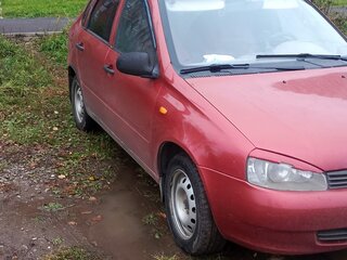 2006 Lada (ВАЗ) Kalina I, красный, 155000 рублей, вид 3