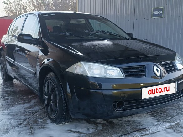 2004 Renault Megane II, чёрный, 230000 рублей - вид 2