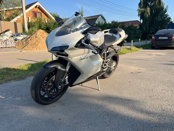 2009 Ducati 848, белый, 700000 рублей - вид 6