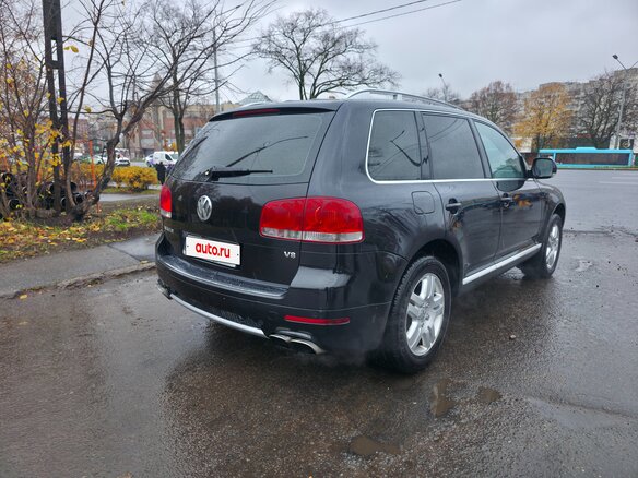 2006 Volkswagen Touareg I, чёрный, 950000 рублей - вид 4